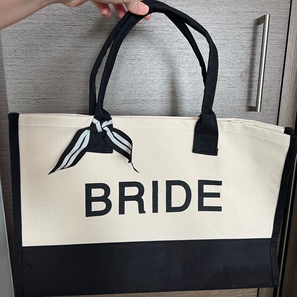 Bride canvas bag NEW